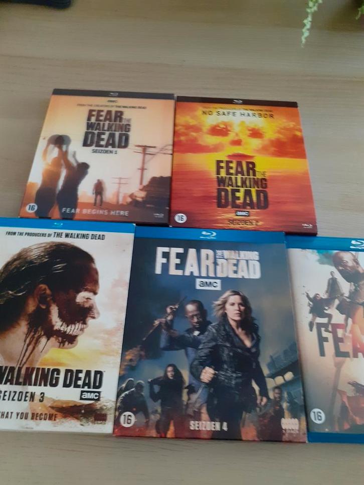 Fear the Walking Dead Seizoen 1-5, Cd's en Dvd's, Dvd's | Tv en Series, Zo goed als nieuw, Horror, Boxset, Vanaf 16 jaar, Ophalen of Verzenden