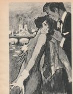 Retro reclame 1966 Bourjois Soir De Paris parfum flesje, Verzenden, Overige typen