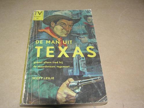 De man uit Texas-Scott Leslie TV pocket nr.82, Boeken, Avontuur en Actie, Gelezen, Ophalen of Verzenden