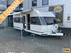 Hobby Excellent 560 LU MOVER-AIRCO-LUIFEL, Caravans en Kamperen, Caravans, Rondzit, Hobby, Bedrijf, Tot en met 3