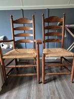 Goed onderhouden eiken eethoek stoelen., Antiek en Kunst, Antiek | Meubels | Stoelen en Banken, Ophalen of Verzenden