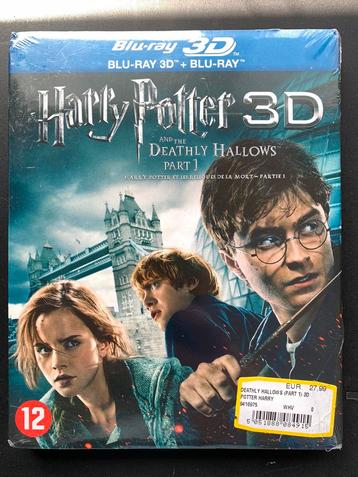 Harry Potter Blueray 3D Deathly Hollows part 1 sealed beschikbaar voor biedingen