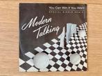 Te koop: single Modern Talking - You can win if you want, Ophalen of Verzenden, Single