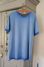 Shirt - t-shirt - wasted-out look - gewassen look, Ophalen of Verzenden, Gedragen, Maat 56/58 (XL), Blauw