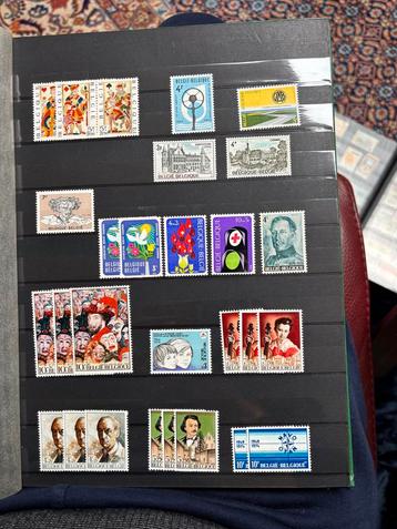 Collectie Belgische Postzegels beschikbaar voor biedingen