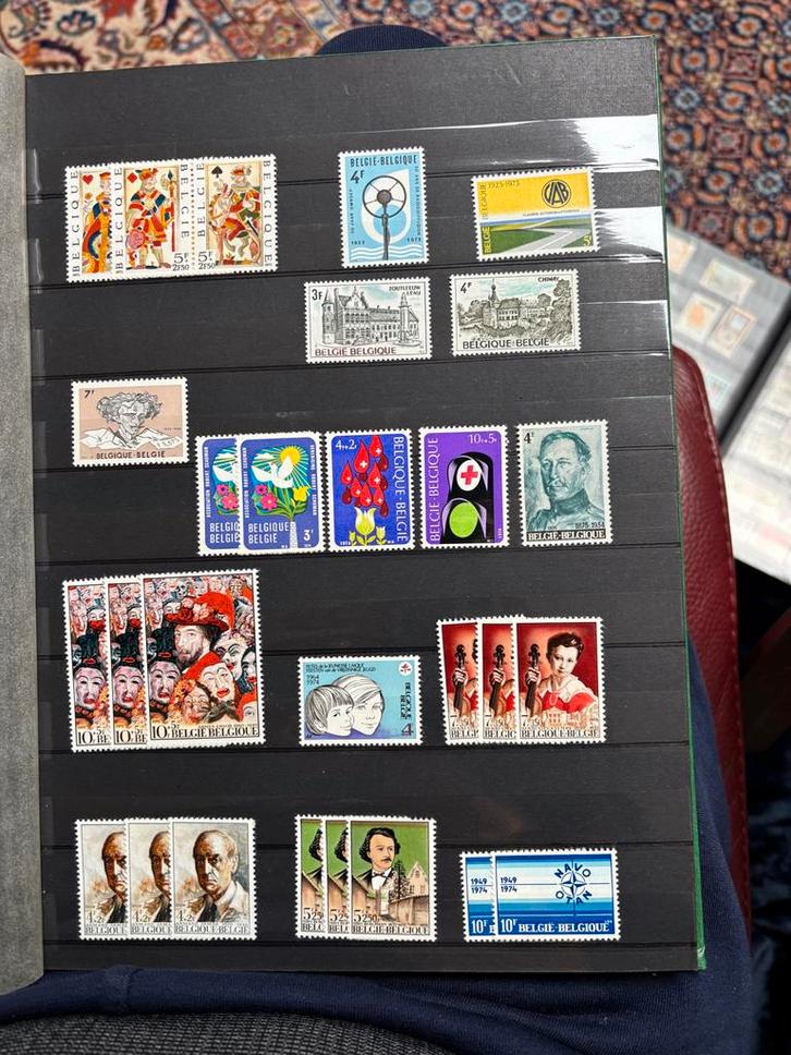 Collectie Belgische Postzegels, Postzegels en Munten, Postzegels | Europa | België, Postfris, Overig, Overig, Zonder stempel, Postfris