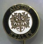 Austin Healey zwart email op koper auto speldje ( A_057 ), Verzamelen, Verzenden, Zo goed als nieuw, Transport, Speldje of Pin