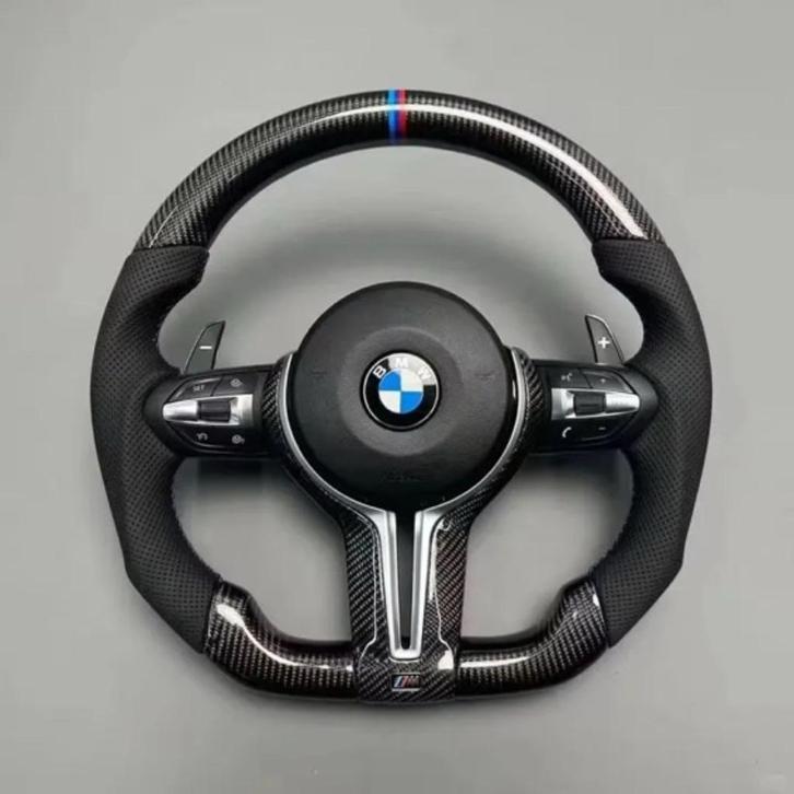 BMW carbon stuur geperforeerd leer F20/F30/F80 *NIEUW*, Auto diversen, Tuning en Styling, Ophalen of Verzenden