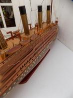 Boot modelbouw Schaalmodel Titanic hout af te bouwen, Hobby en Vrije tijd, Modelbouw | Boten en Schepen, Ophalen, Gebruikt, Overige merken