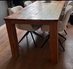 Teakhouten tafel 200x90x78 cm, Ophalen, Teakhout, 200 cm of meer, 50 tot 100 cm