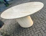 Myrna Ovaal Travertin Eettafel 200cm, Ophalen, Overige materialen, 100 tot 150 cm, 200 cm of meer
