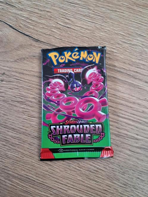 Shrouded Fable Mystery pack, Hobby en Vrije tijd, Verzamelkaartspellen | Pokémon, Zo goed als nieuw, Meerdere kaarten, Foil, Ophalen of Verzenden
