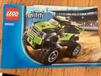Lego monstertruck 60055, Ophalen, Zo goed als nieuw, Complete set, Lego