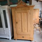 Brocante oude grenen eendeurskast servieskast keukenkast, Ophalen