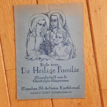 Bode van De Heilige Familie uit 1945 beschikbaar voor biedingen