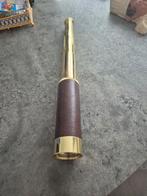 Telescoop 25x30 met lederen afwerking, Antiek en Kunst, Antiek | Gereedschap en Instrumenten, Ophalen of Verzenden