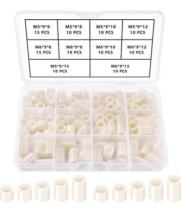 YIXISI 110 stuks ABS ronde afstandhouders assortimentset beschikbaar voor biedingen