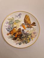 Vintage Verzamelbord met Vogels, Ophalen of Verzenden