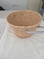Rieten mand, Huis en Inrichting, Woonaccessoires | Schalen en Manden, Ophalen, Zo goed als nieuw, Rechthoekig, Riet