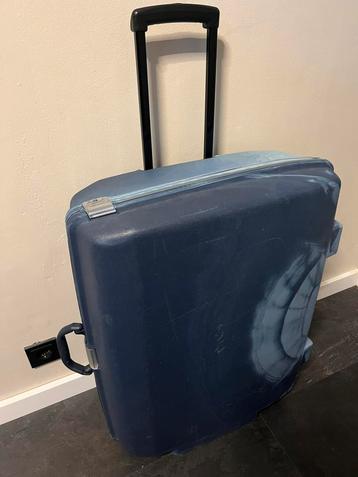 Stevige Samsonite Koffer - ART BLUE COLLECTION beschikbaar voor biedingen