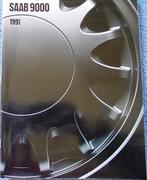 Saab 9000 1991 brochure USA, Verzenden, Zo goed als nieuw, Overige merken