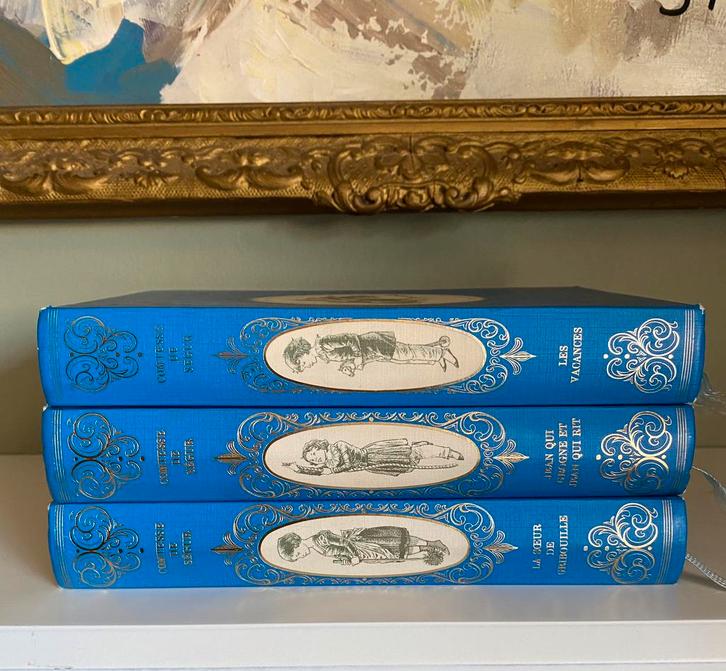 Comtesse de Ségur leesboek Franstalig 3 stuks, Boeken, Literatuur, Gelezen, Europa overig, Verzenden