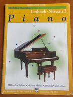 Alfred's piano lesboek niveau 3, Muziek en Instrumenten, Bladmuziek, Les of Cursus, Piano, Gebruikt, Ophalen of Verzenden