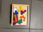 Kinderpuzzel hexagon mozaïk, 10 tot 50 stukjes, Ophalen of Verzenden, Zo goed als nieuw, Van hout