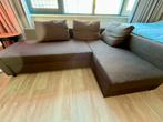 Hoekbank met Slaapfunctie, Ophalen, Gebruikt, Stof