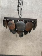 Hanglamp zwart metalen ronde schijven *nieuw, Nieuw, Minder dan 100 cm, Hoogendam / by mooss, Ophalen of Verzenden