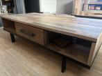 Salon tafel industrieel, Huis en Inrichting, Ophalen, 50 tot 100 cm, Zo goed als nieuw, Minder dan 50 cm