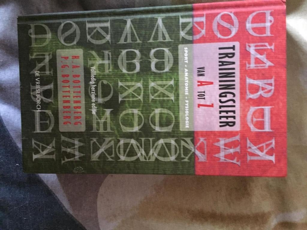 Boek Trainingsleer van A-Z, Ophalen, Gelezen, Balsport