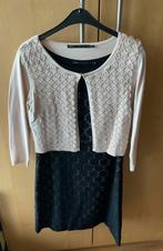 Leuk jurkje met bolero voor de kerstdagen van Steps, Maat 38/40 (M), Zwart, Ophalen of Verzenden, Zo goed als nieuw
