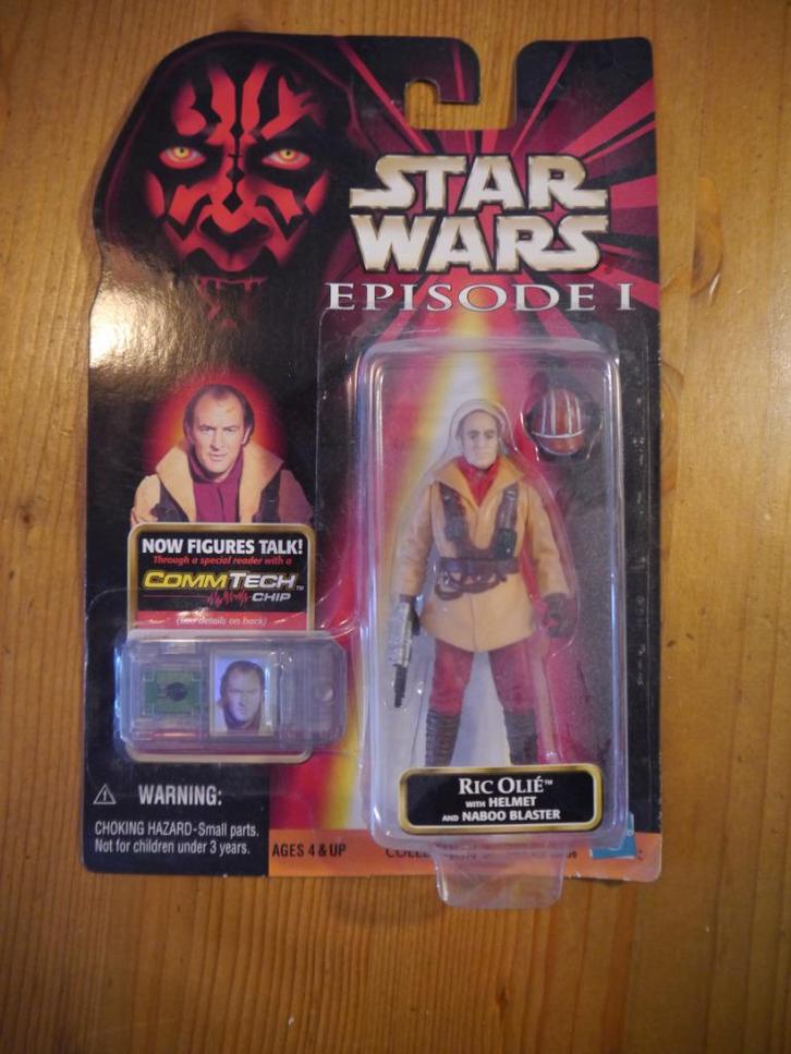 STAR WARS Ep 1 Ric Olie (nog in originele verpakking), Verzamelen, Star Wars, Nieuw, Actiefiguurtje, Ophalen of Verzenden
