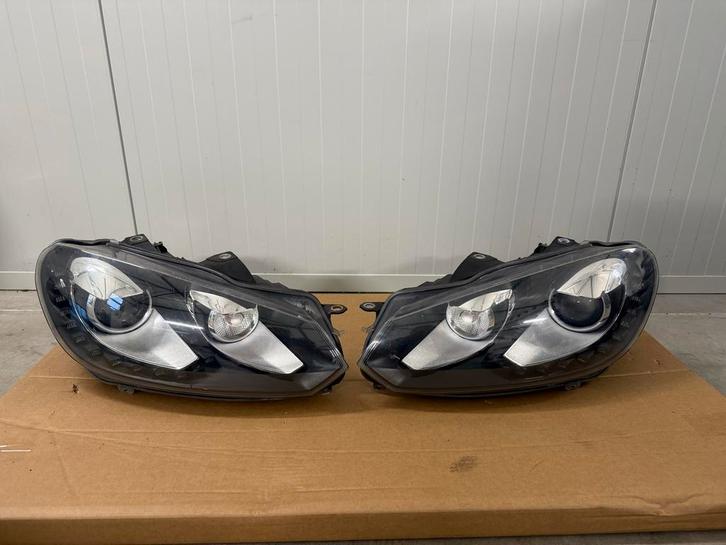 Golf 6 GTI/GTD/R Bi-Xenon Koplampen LED Bochtverlichting, Auto-onderdelen, Verlichting, Volkswagen, Gebruikt, Ophalen of Verzenden