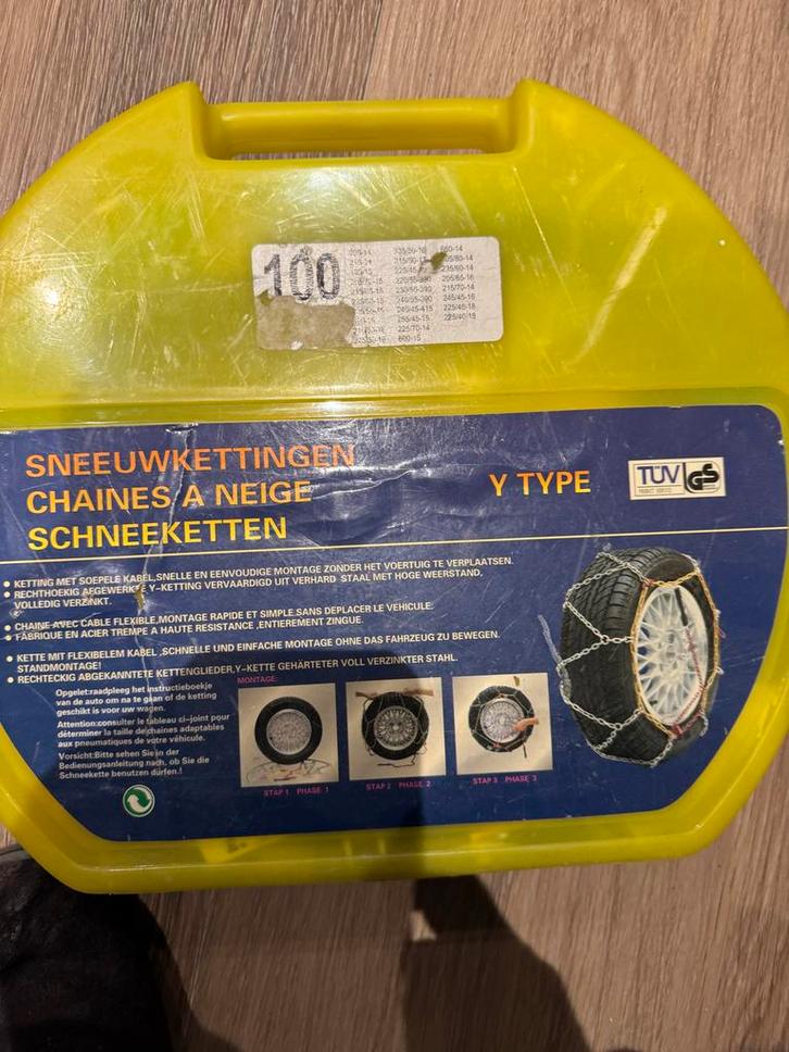 Sneeuwkettingen - Y Type - Nieuw!, Auto diversen, Sneeuwkettingen, Nieuw, Ophalen