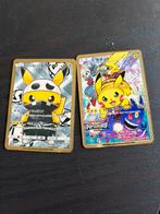 Pikachu Team Skull en Battle festa fankaartjes. (Gold metal), Ophalen of Verzenden, Zo goed als nieuw, Overige typen
