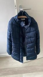 Winterjas donkerblauw maat 146, Kinderen en Baby's, Kinderkleding | Maat 146, Ophalen of Verzenden, Zo goed als nieuw, Meisje