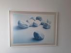 JAN LENS INGELIJSTE POSTER >> STENEN, Ophalen, Zo goed als nieuw, 75 tot 100 cm, Foto of Poster