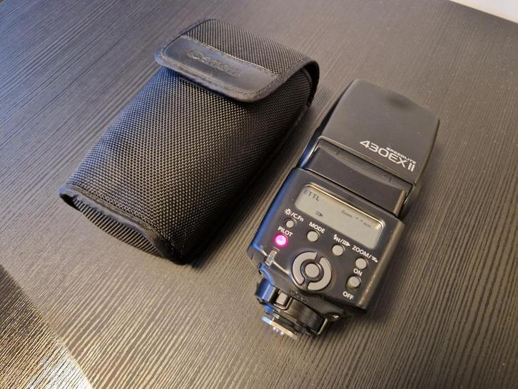 Canon Speedlite 430EXII, Audio, Tv en Foto, Fotografie | Flitsers, Zo goed als nieuw, Canon, Kantelbaar, Ophalen of Verzenden