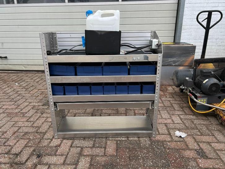 Set bedrijfswageninrichting kasten met laden en bakken, Auto diversen, Auto-accessoires, Gebruikt, Ophalen