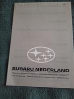 Subaru - prijslijst 1991 -, Ophalen of Verzenden, Zo goed als nieuw, Overige merken, Subaru