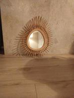 Spiegel van de kwantum gemaakt van hout., Huis en Inrichting, Woonaccessoires | Spiegels, Minder dan 50 cm, Gebruikt, Ophalen of Verzenden