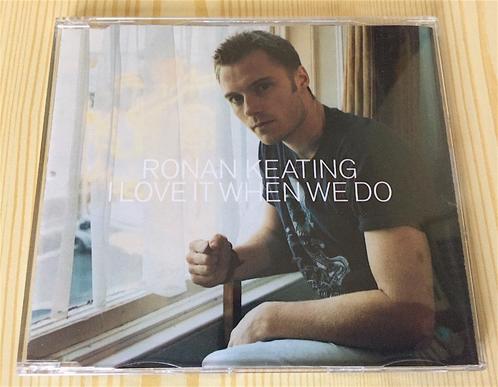 CD Single Ronan Keating - I Love It When We Do (UK Promo), Cd's en Dvd's, Cd Singles, Zo goed als nieuw, Pop, 1 single, Maxi-single