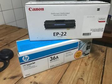 Toner toners laserprinter Hewlett-Packard Canon HP  36A beschikbaar voor biedingen
