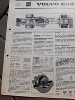 folder Volvo bus B58 1966, Boeken, Auto's | Folders en Tijdschriften, Ophalen of Verzenden, Zo goed als nieuw, Volvo
