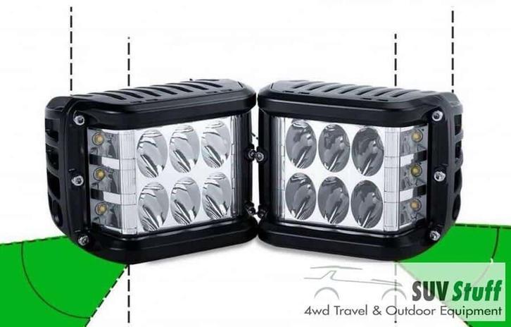 Mobisuv Led Set side Shooters 27 Watt Led verlichting, Auto-onderdelen, Verlichting, Nieuw, Verzenden
