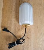 Vintage messing wandlamp Murano glas, Huis en Inrichting, Lampen | Wandlampen, Ophalen of Verzenden, Glas