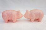 2 Tempex varkens / varkentjes, Meerdere dieren, Varken