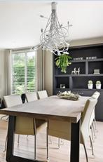 Italiaans Design eettafel lamp, Ophalen, 50 tot 75 cm, Zo goed als nieuw, Metaal
